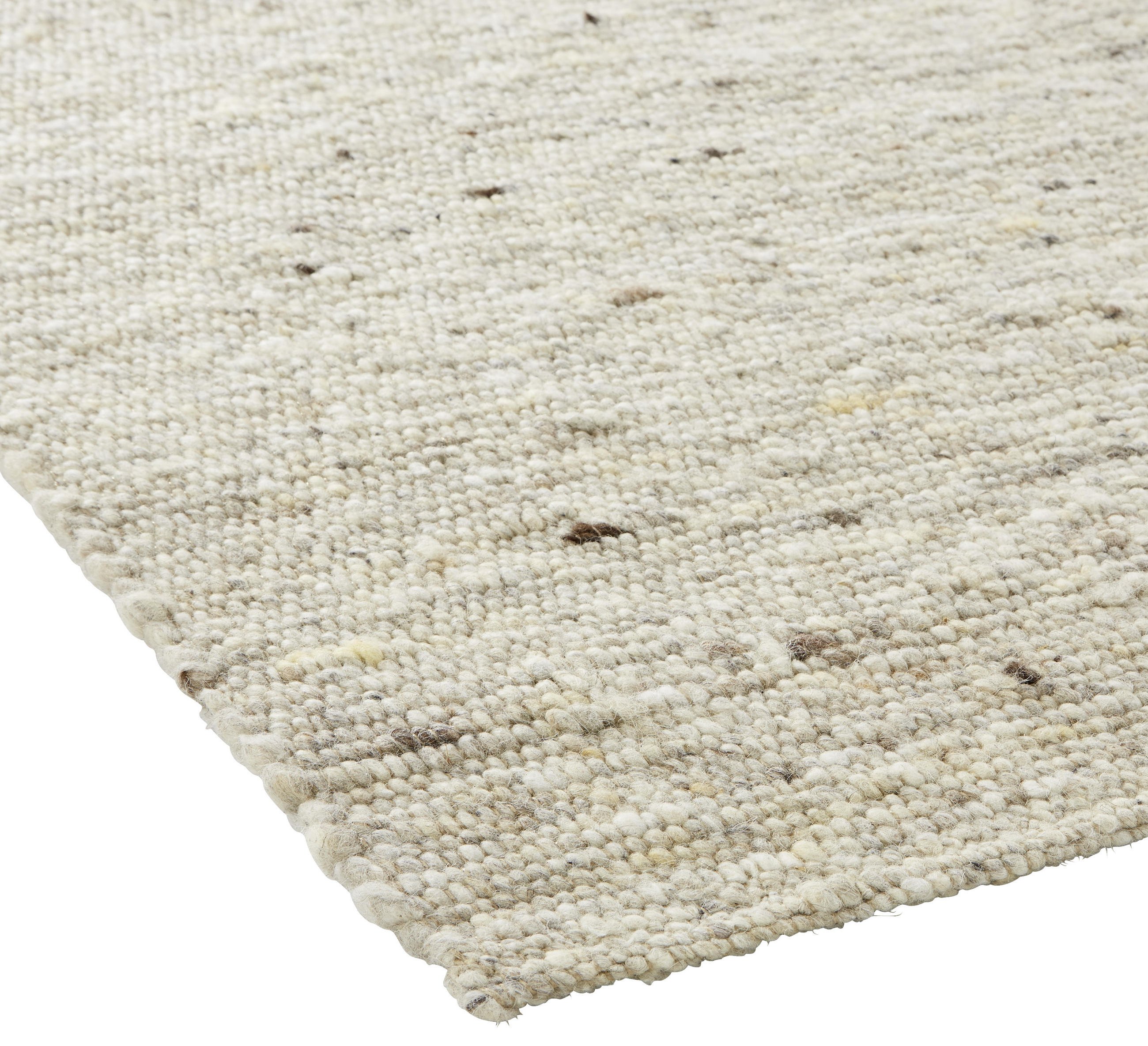 HANDWEBTEPPICH 70/130 cm  - Braun, Natur, Textil (70/130cm) - Linea Natura