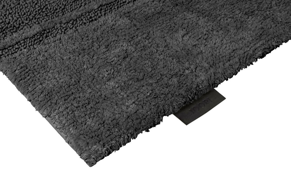 BADTEPPICH Anthrazit 50/60 cm  - Anthrazit, Basics, Textil (50/60cm) - Joop!