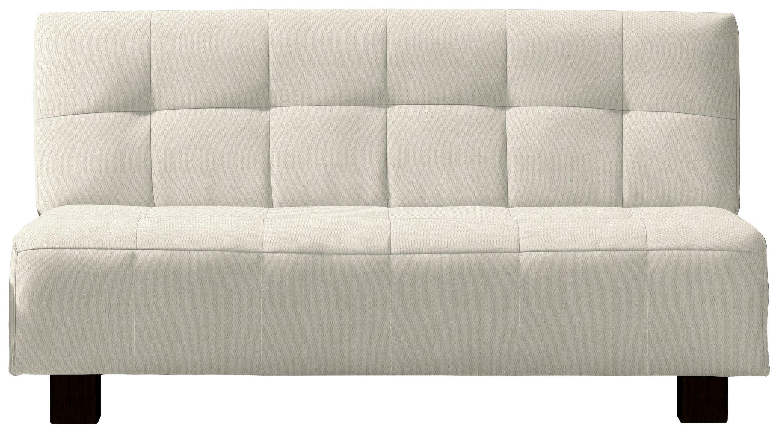 SCHLAFSOFA Naturfarben  - Schwarz/Naturfarben, Design, Textil/Metall (165/92/102cm) - Novel