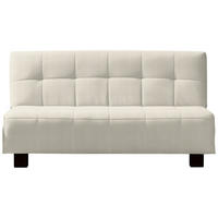 SCHLAFSOFA Naturfarben Stoffauswahl, Schlafen auf Sitzhöhe  - Schwarz/Naturfarben, Design, Textil/Metall (165/92/102cm) - Novel