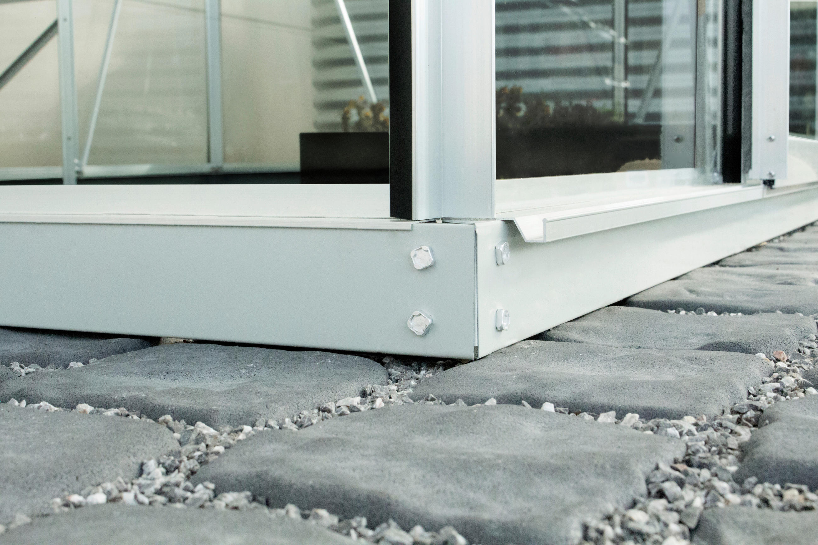 Thumbnail - Fundament, Alu, Metall, 63.5x6x192.2 cm, Gartenzubehör, Hochbeete