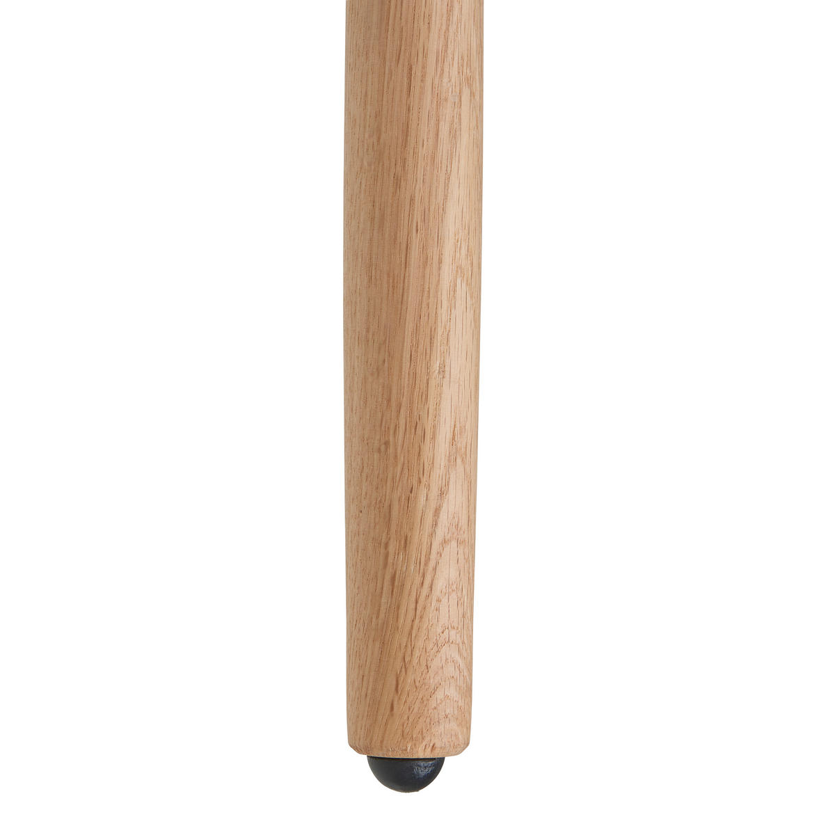 STUHL Samt Beige, Eichefarben Eiche massiv  - Eichefarben/Beige, MODERN, Holz/Textil (47/89/61cm) - MID.YOU