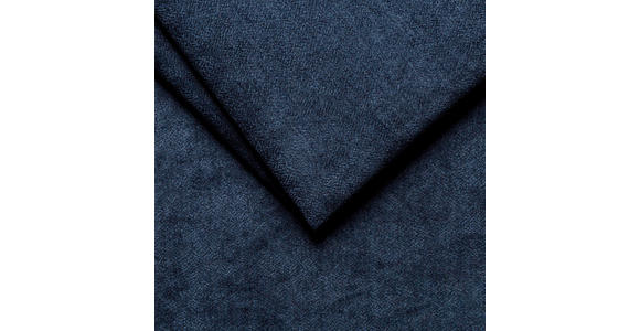 ECKSOFA  in Chenille Dunkelblau  - Silberfarben/Dunkelblau, KONVENTIONELL, Holz/Textil (187/293cm) - Carryhome