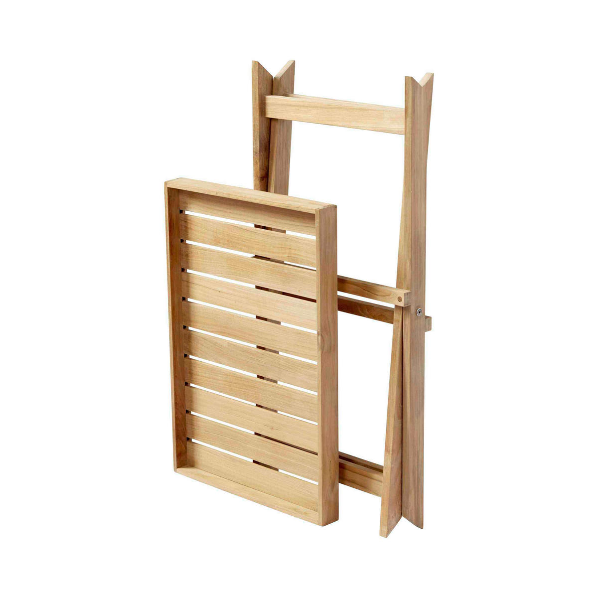 TABLETTTISCH 60/40/65 cm Teakholz vollmassiv Teakfarben  - Teakfarben, KONVENTIONELL, Holz (60/40/65cm) - MID.YOU