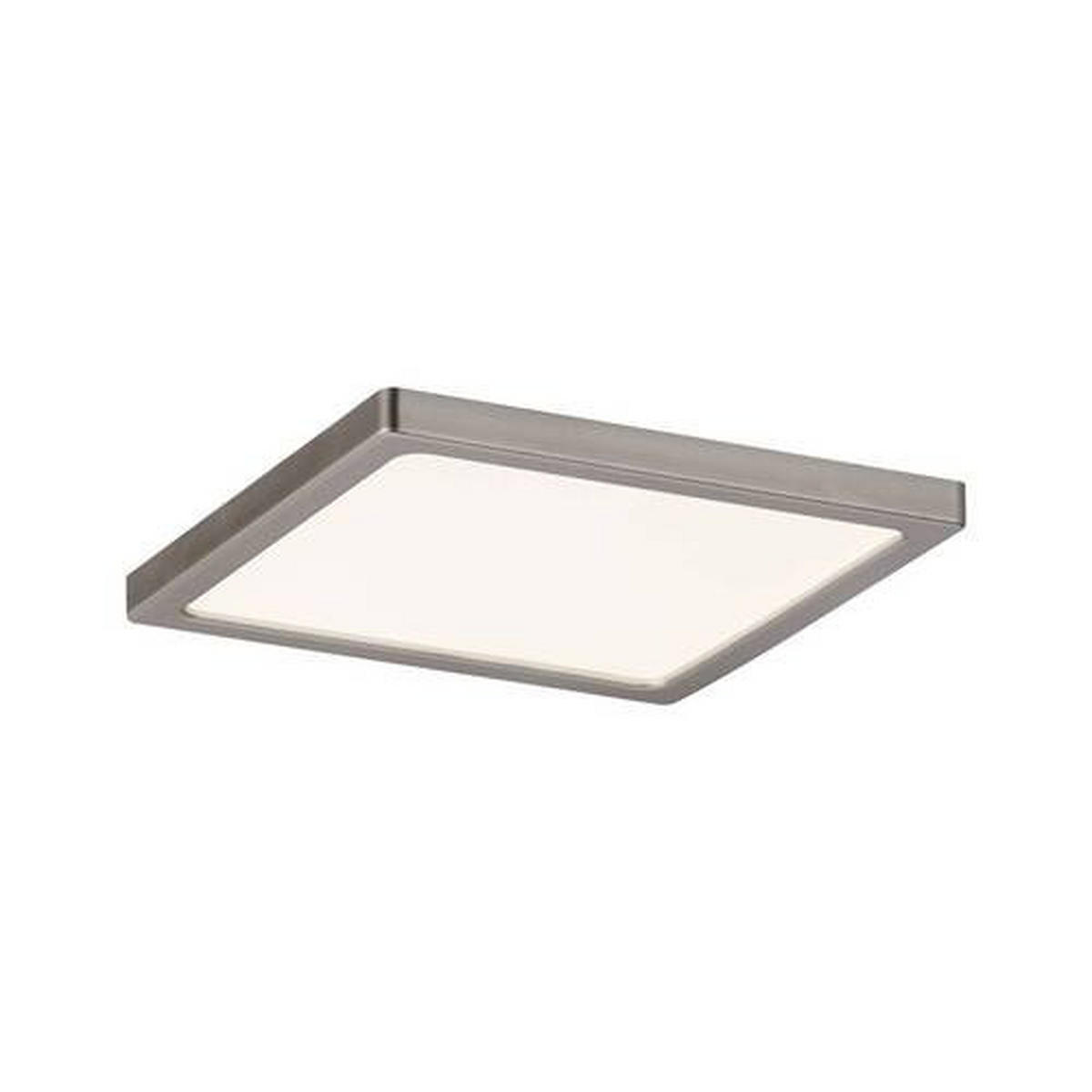 LED-PANEEL 12/12/1 cm  - Nickelfarben, Basics, Kunststoff (12/12/1cm) - Paulmann