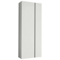 GARDEROBENSCHRANK Gardasee  in 60/179/33 cm  - Anthrazit/Weiß, Design, Holzwerkstoff (60/179/33cm) - Moderano