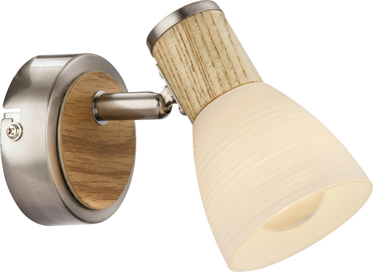SPOTLIGHT 8/11 cm   - Natur, metall/glas (8/11cm) - Globo