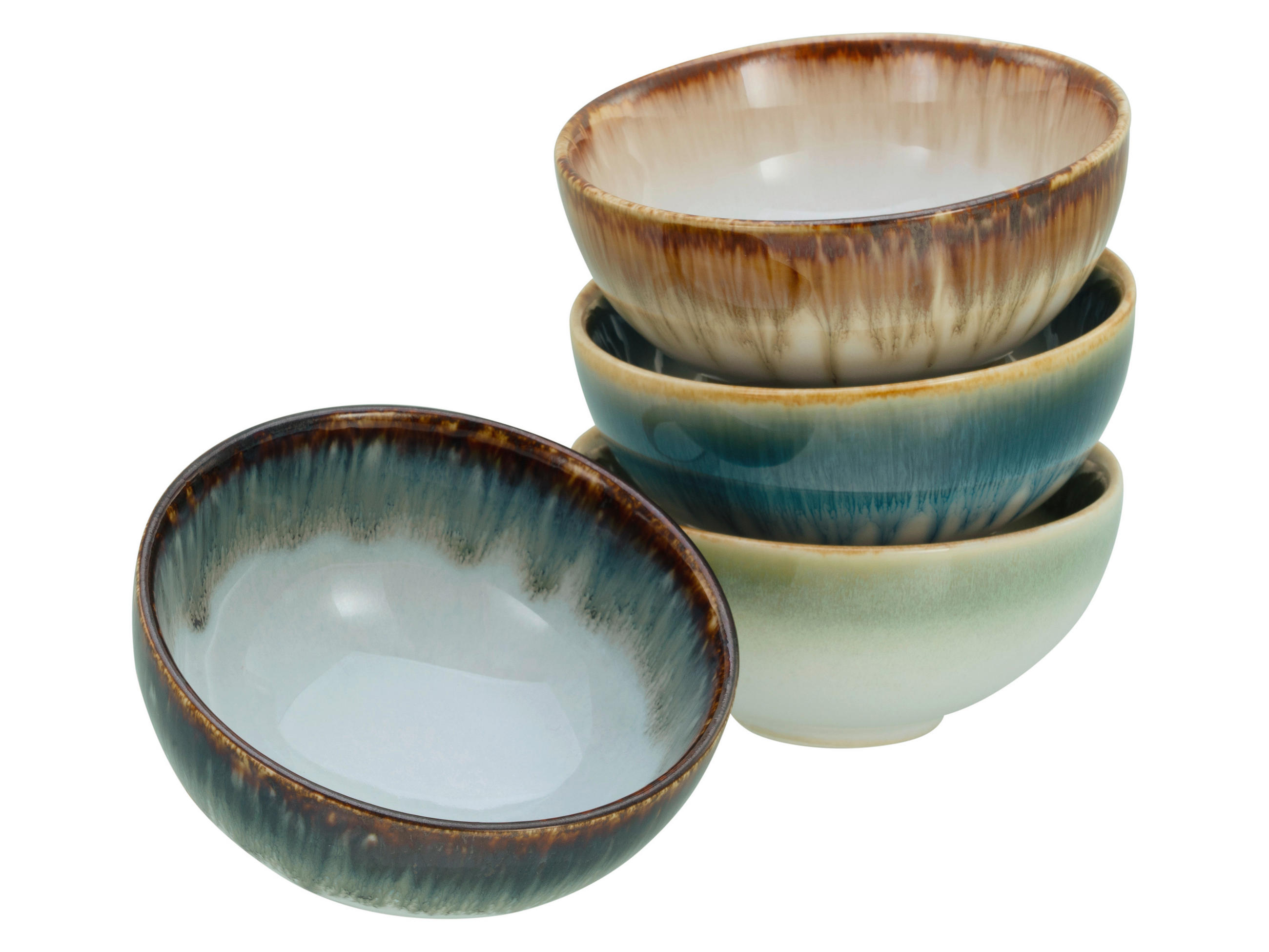 SCHÜSSELSET Cascade 4-teilig  - Multicolor, Basics, Keramik - Creatable