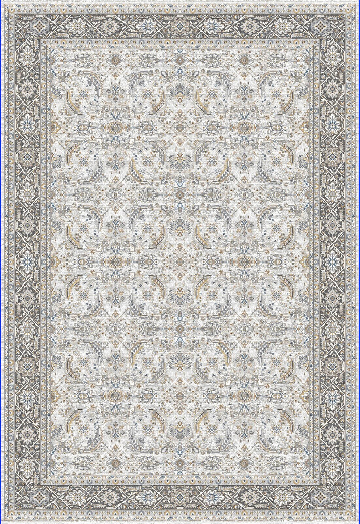 Covor Vintage  - alb, Design, textil (80/150cm) - Dieter Knoll