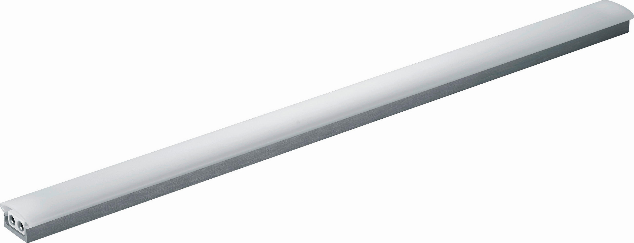 LED-DECKENLEUCHTE 150/4/2 cm   - Nickelfarben, Basics, Metall (150/4/2cm) - Helestra