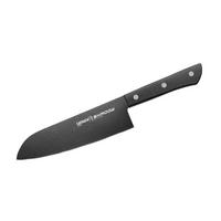 NOŽ SANTOKU  SHADOW        29,5 cm    nerjaveče jeklo - črna, Basics, kovina/umetna masa (29,5cm) - Samura