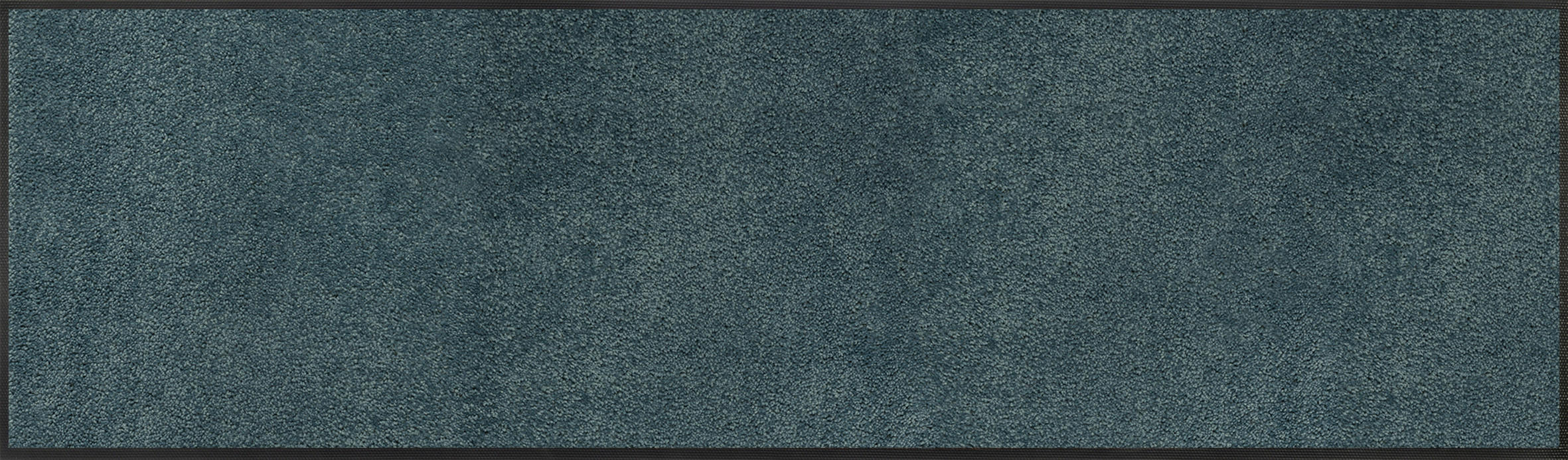 LÄUFER 35/120 cm Denim Blue Blau  - Blau, Design, Kunststoff/Textil (35/120cm) - wash+dry