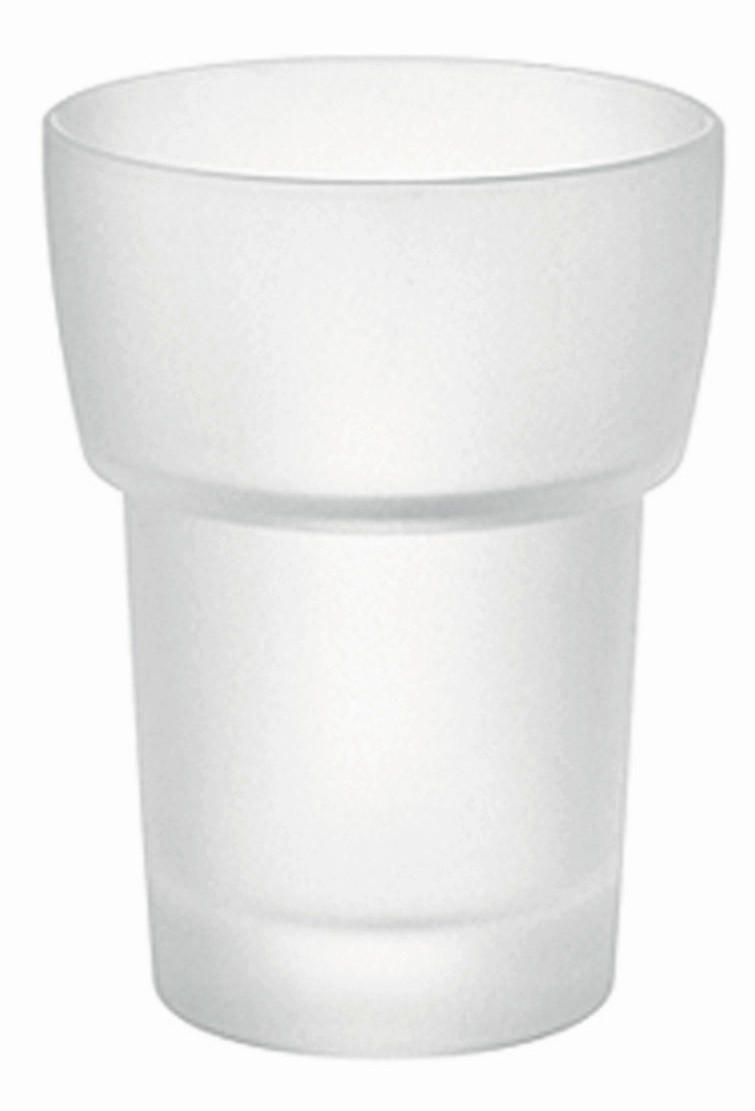 POHÁR NA ZUBNÉ KEFKY  - Basics, sklo (5,35/10cm)