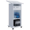 STEHPULT 60/50/120 cm  in Weiss  - Weiss, Basics, Holzwerkstoff (60/50/120cm) - MID.YOU