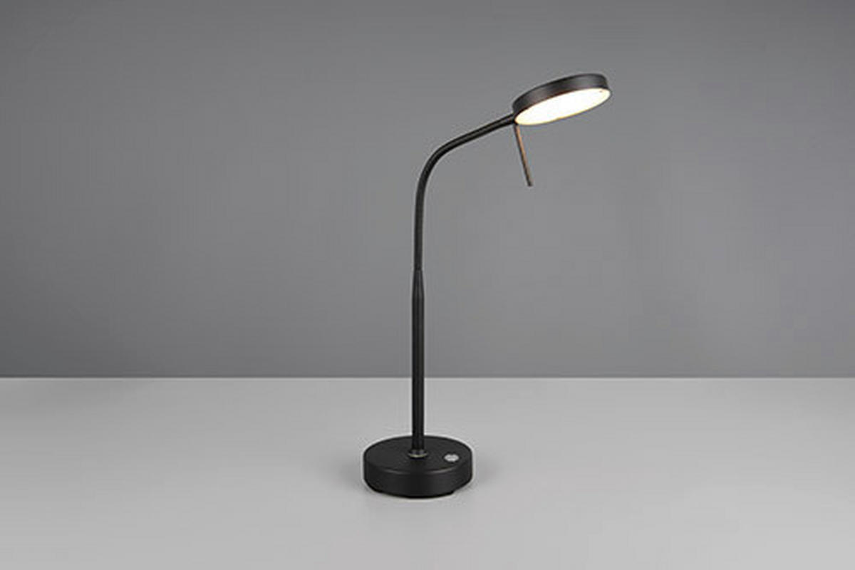 LED-TISCHLEUCHTE   - Schwarz, Basics, Metall (45/14/36cm)