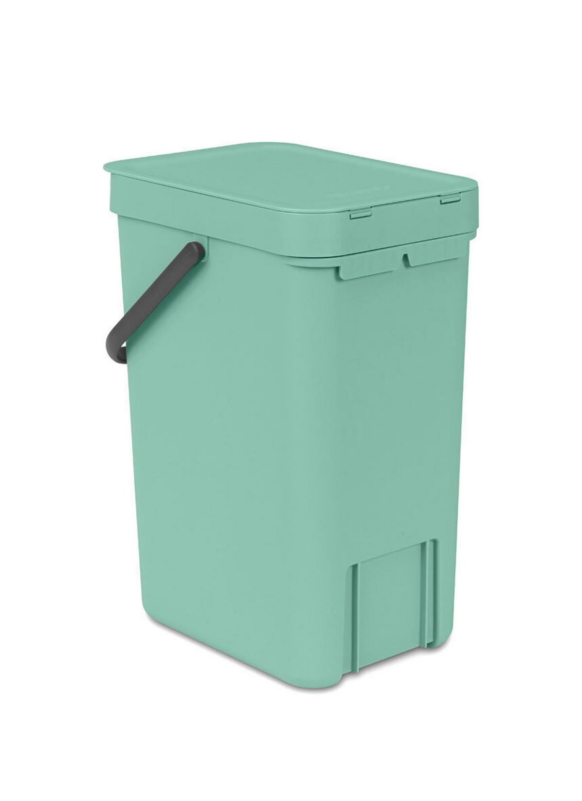 KOŠ ZA SMETI - žadasto zelena, Basics, umetna masa (20/35.1/24.9cm) - Brabantia