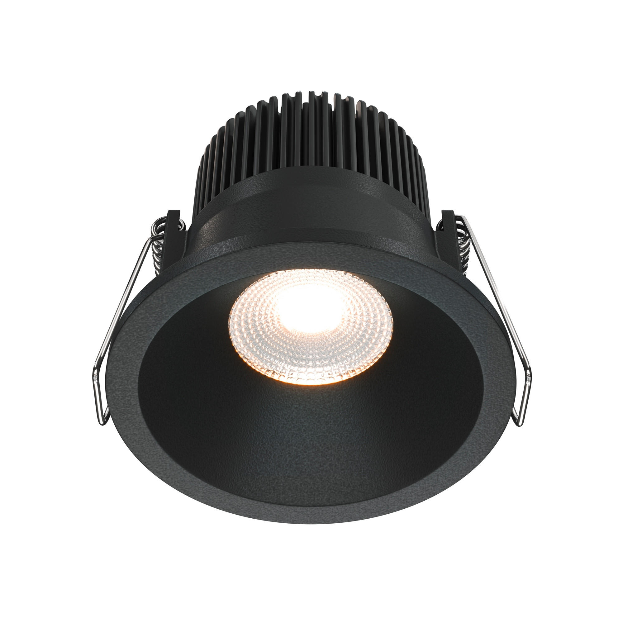 LED-SPOT Downlight 6/6 cm   - Schwarz, Trend, Metall (6/6cm) - MAYTONI