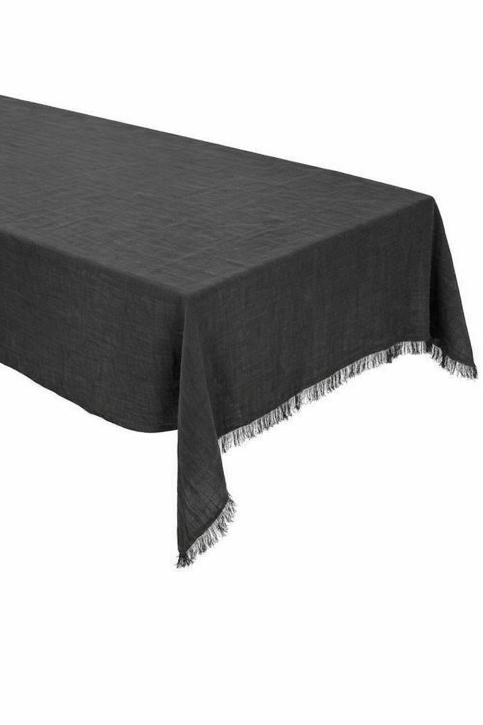 TISCHDECKE 150/350 cm  - Dunkelgrau, Trend, Textil (150/350cm) - Markslöjd