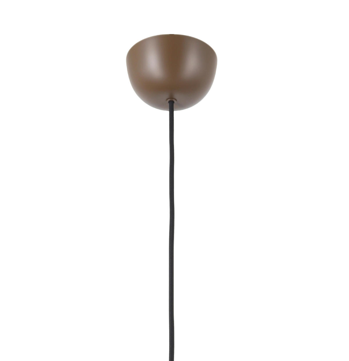 LED-HÄNGELEUCHTE Positano 30/30/26,3 cm  - Dunkelbraun, Design, Kunststoff/Metall (30/30/26,3cm)