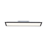 STROPNA LED-SVETILKA  Adda 14 W/1615 lm/3000 K/230 V/ - črna, Basics, kovina/umetna masa (79,5/24,5/6,1cm)