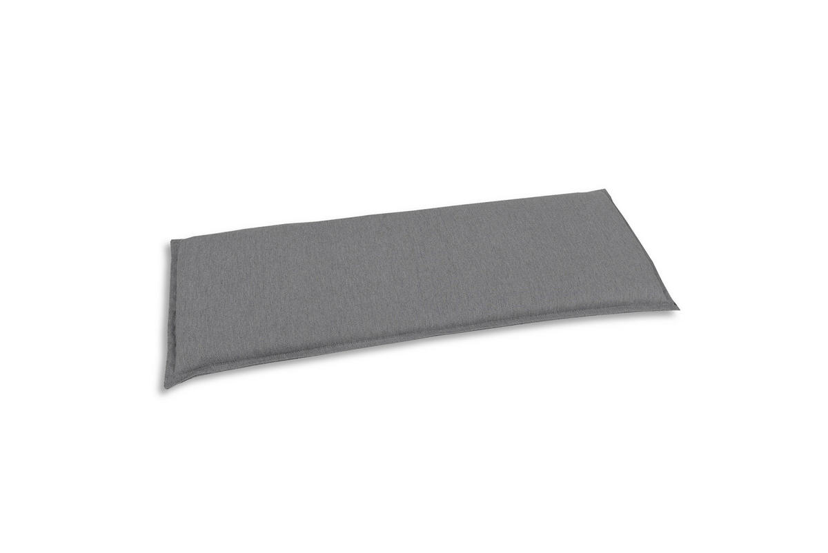 BANKAUFLAGE Uni  - Grau, Basics, Textil (48/6/115cm)