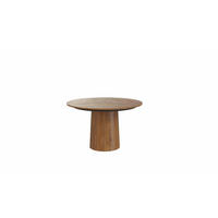 MATBORD 123-149/123-149/74 cm massivt trä  trä utdragbar, finns i olika träslag rund valnötsfärgad  - valnötsfärgad, Klassisk, trä (123-149/123-149/74cm) - Skovby