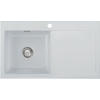 SPÜLE Mera 90 / 50750176  - Alufarben, Basics, Keramik (90/20/51cm) - Systemceram