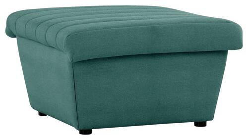 HOCKER Webstoff Grün  - Schwarz/Grün, Design, Kunststoff/Textil (74/43/85cm) - LOOKS by W.Joop