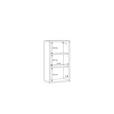 HÄNGESCHRANK 39,8/72/23,8 cm  - Taupe, MODERN, Holzwerkstoff (39,8/72/23,8cm) - Xora