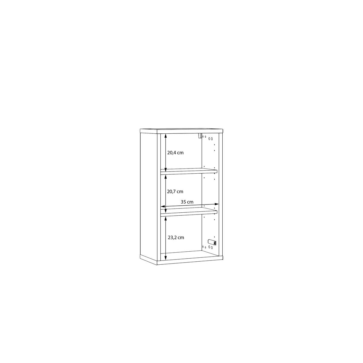 HÄNGESCHRANK 39,8/72/23,8 cm  - Taupe, MODERN, Holzwerkstoff (39,8/72/23,8cm) - Xora
