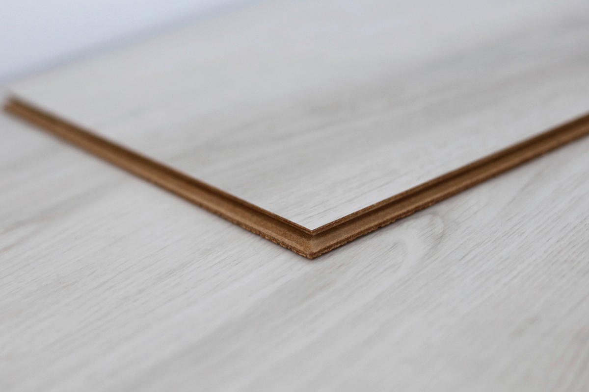 KORKBODEN KENKO PVC-Frei IVORY 1164 X 300 X 8.5 mm  per  m² - Perlmutt, Basics, Naturmaterialien/Holz (116,4/30/0,85cm)