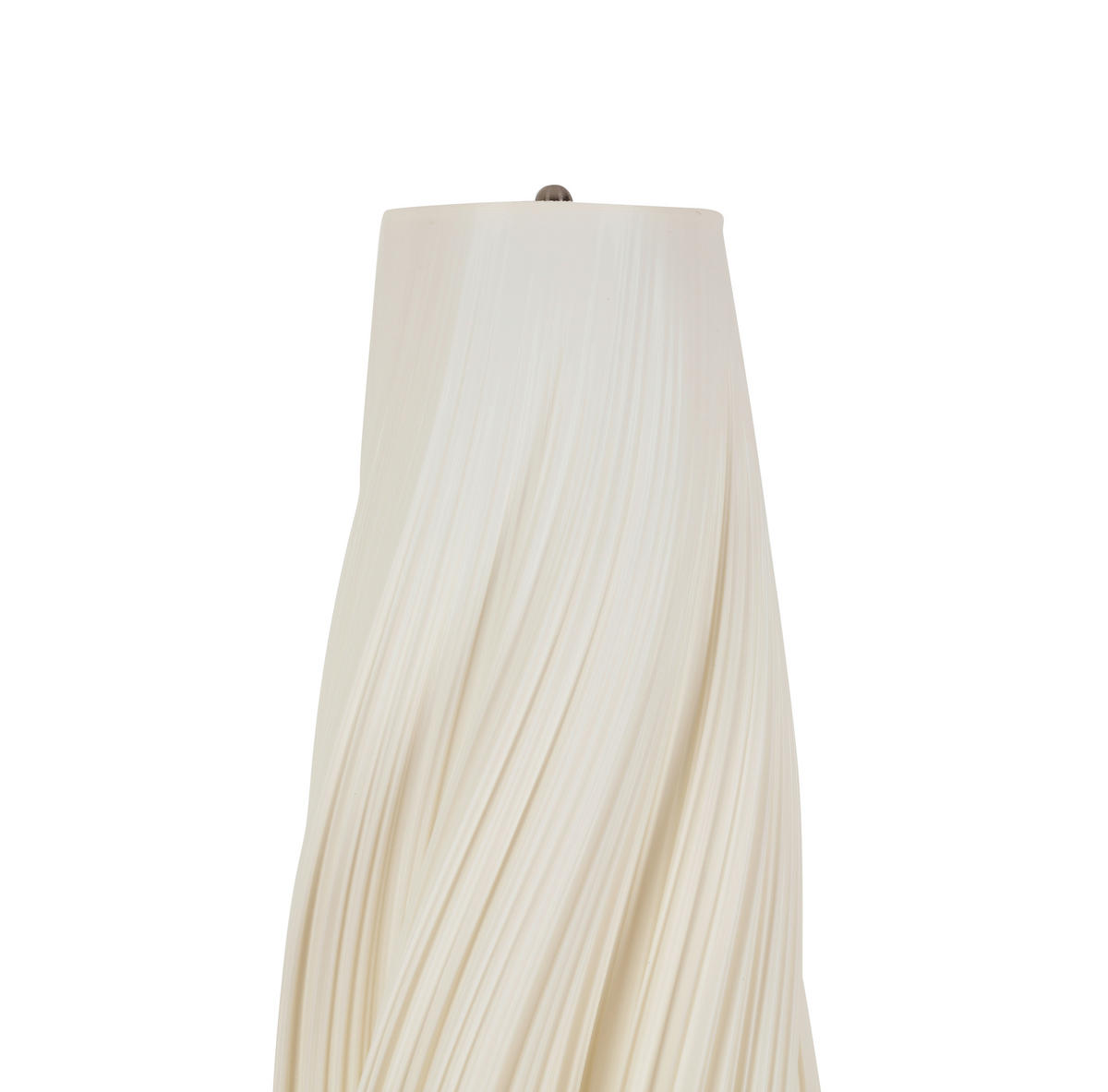 LED-STEHLEUCHTE 30/155 cm  - Weiß/Nickelfarben, LIFESTYLE, Kunststoff/Metall (30/155cm) - Dieter Knoll
