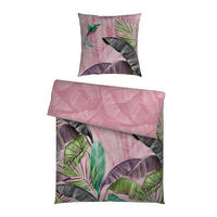 WENDEBETTWÄSCHE Satin 135/200 cm  - Mauve, Textil (135/200cm) - Novel