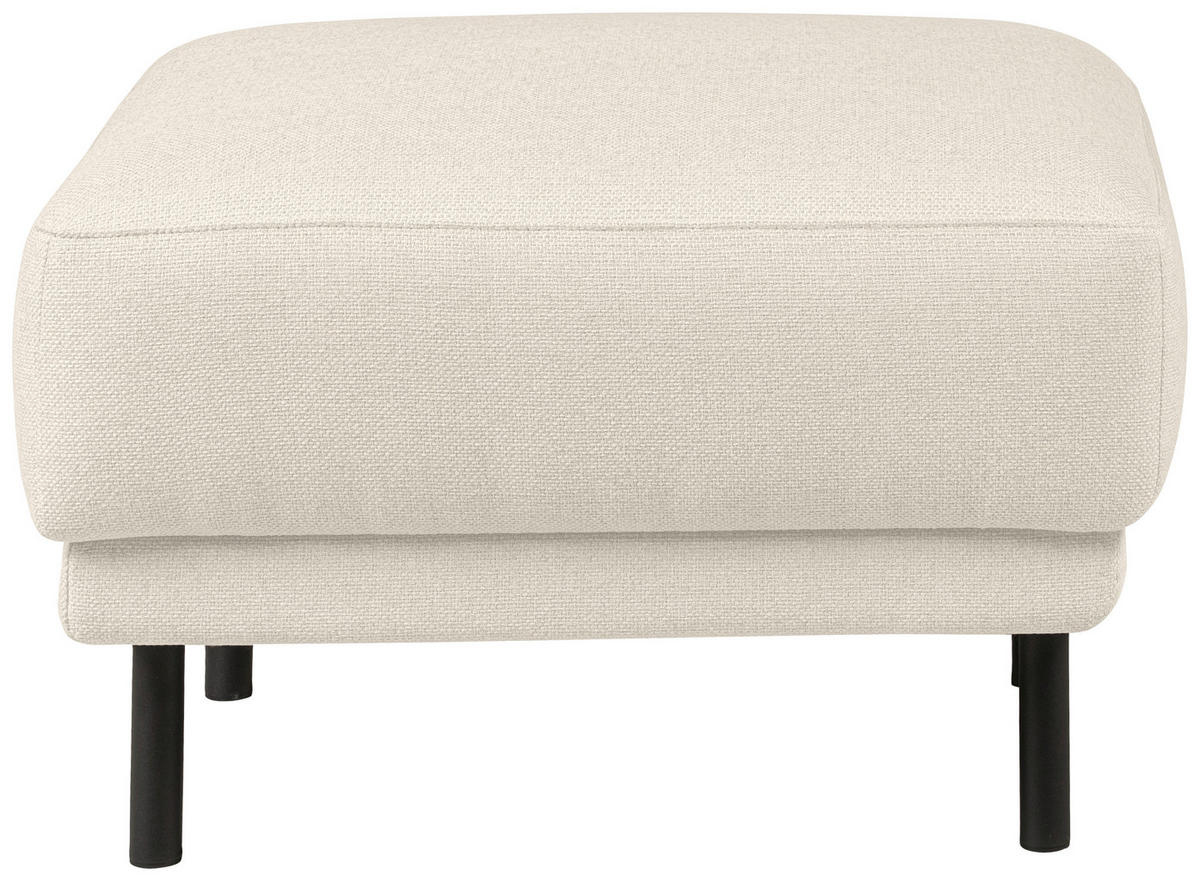 PALL i textil, metall, trä beige  - beige/svart, Design, metall/trä (73/47/57cm) - Pure Home Comfort