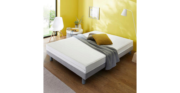 WENDEMATRATZE 90/200 cm Höhe ca. 15 cm - Weiß, KONVENTIONELL, Textil (90/200cm) - Carryhome