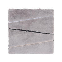 BADEMATTE Hellgrau 60/60 cm  - Hellgrau, Basics, Naturmaterialien/Textil (60/60cm) - Dieter Knoll