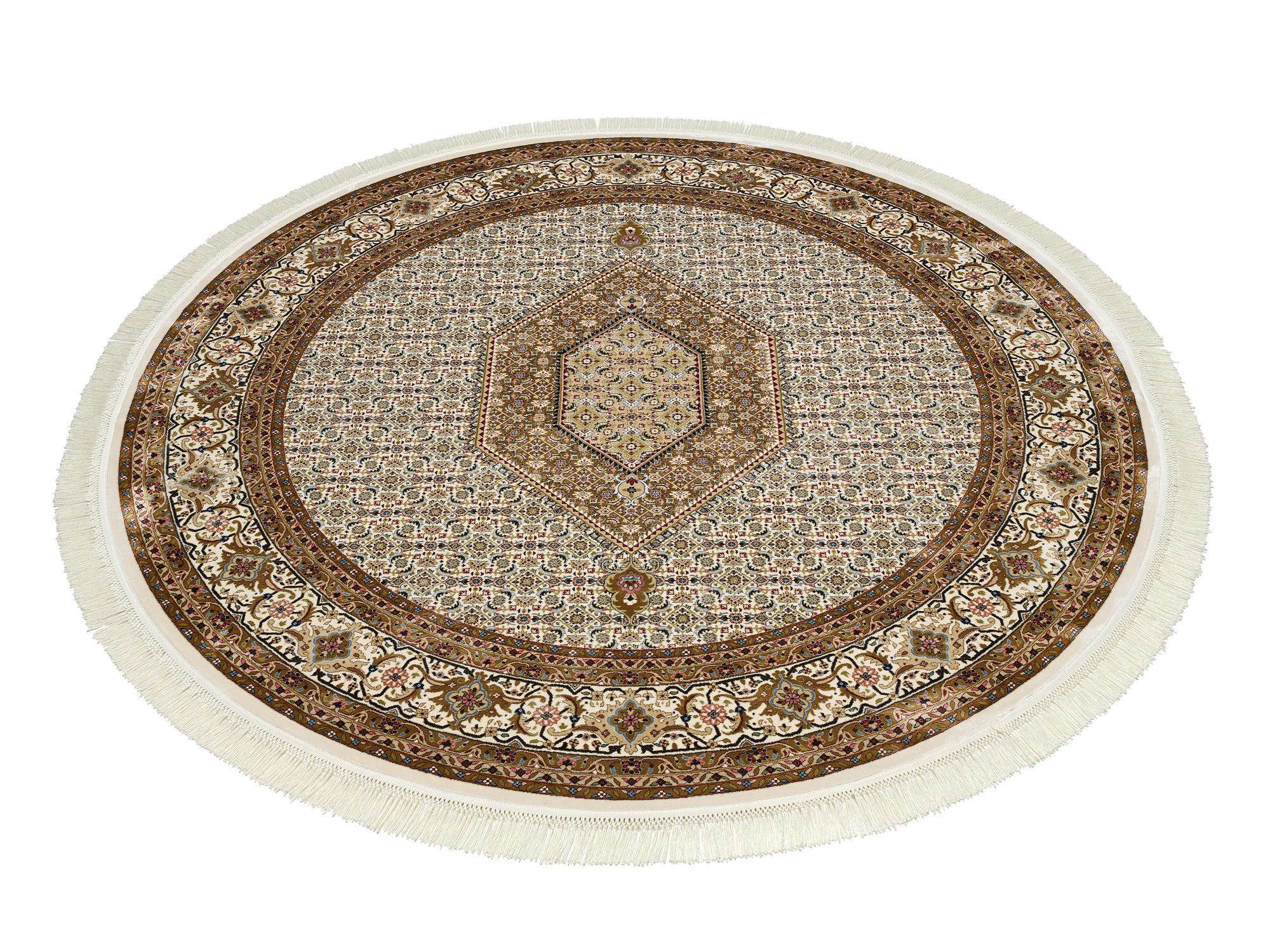 Novel Flachwebeteppich Mithras Bidjar Braun, Beige