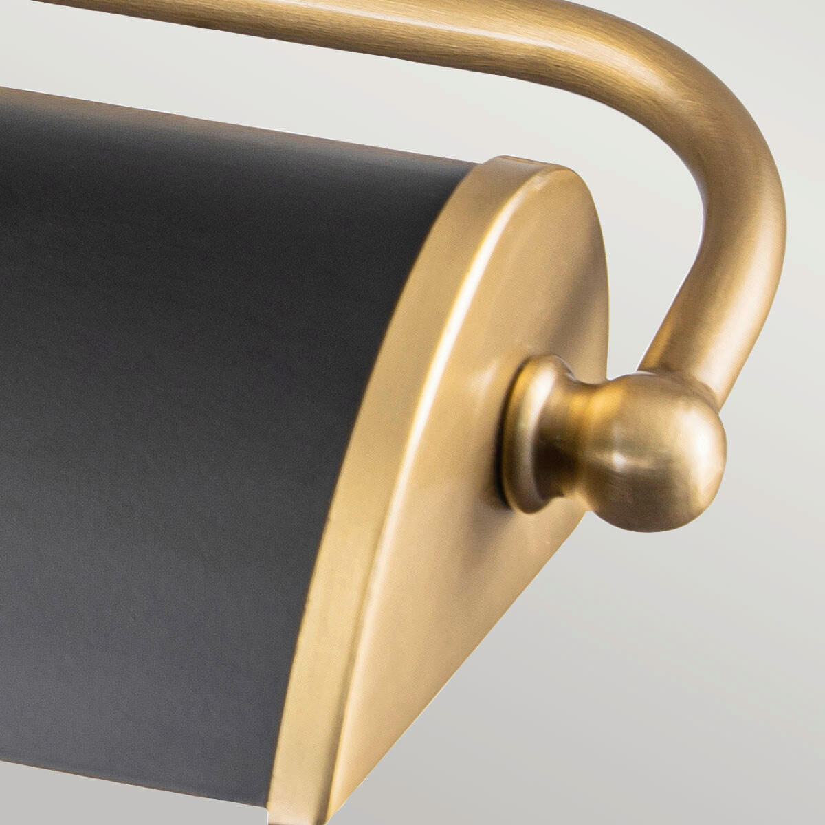 BILDERLEUCHTE Winchfield 12.7/44.5/31.8 cm  - Messingfarben/Schwarz, Konventionell, Metall (12.7/44.5/31.8cm) - Elstead Lighting