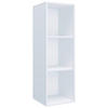 AKTENREGAL Weiß  - Weiß, MODERN, Holzwerkstoff (35/110/37cm) - MID.YOU