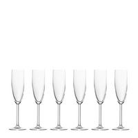 GLÄSERSET 6-teilig  - Klar, KONVENTIONELL, Glas (0,215cm) - Leonardo