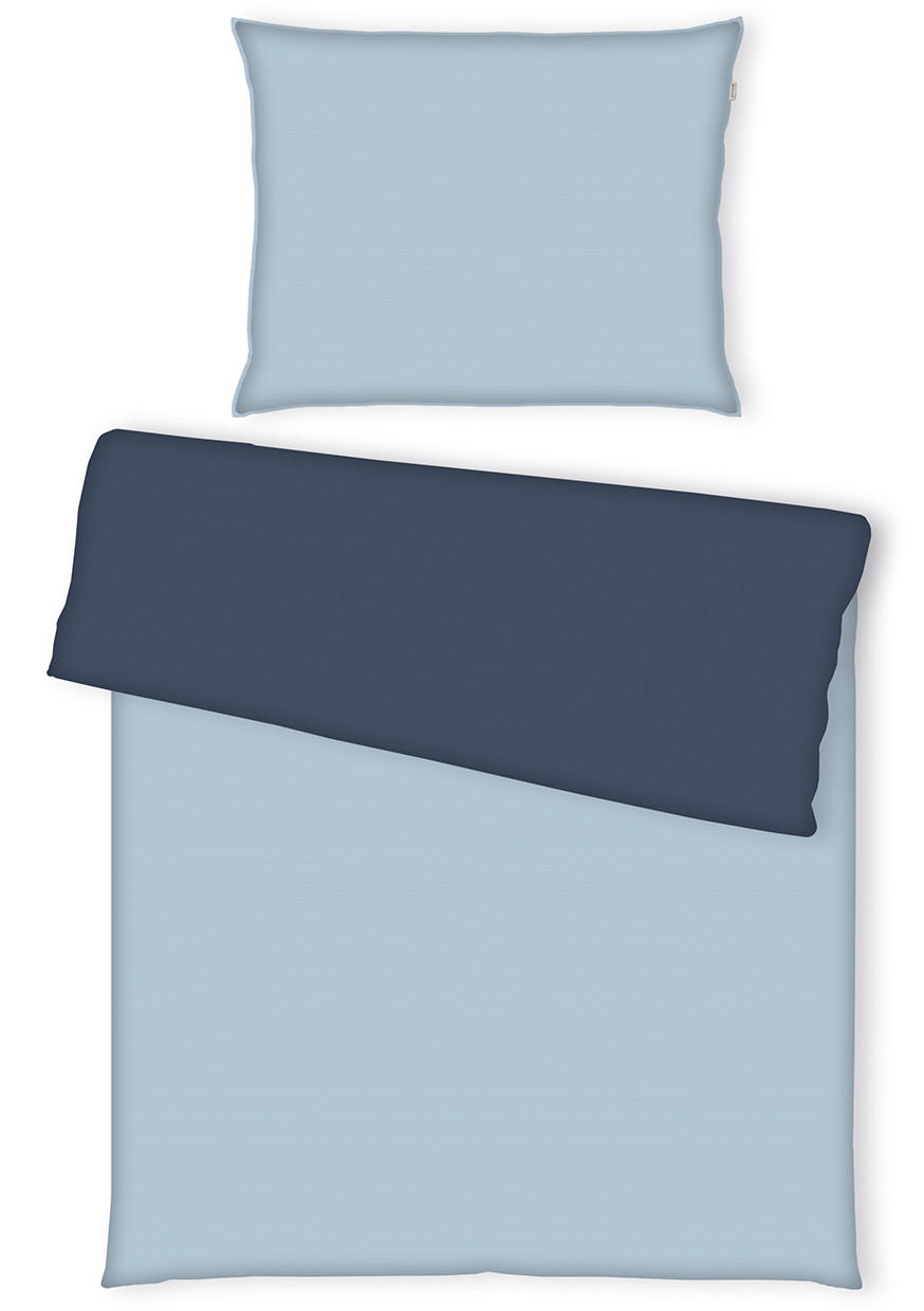 BETTWÄSCHE 140/200 cm  - Blau, Basics, Textil (140/200cm) - Tom Tailor