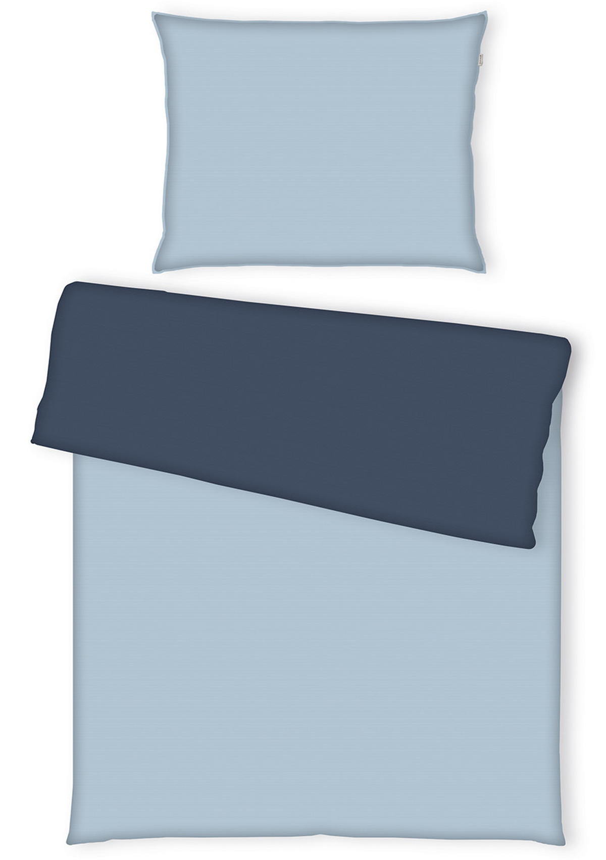 BETTWÄSCHE 140/200 cm  - Blau, Basics, Textil (140/200cm) - Tom Tailor