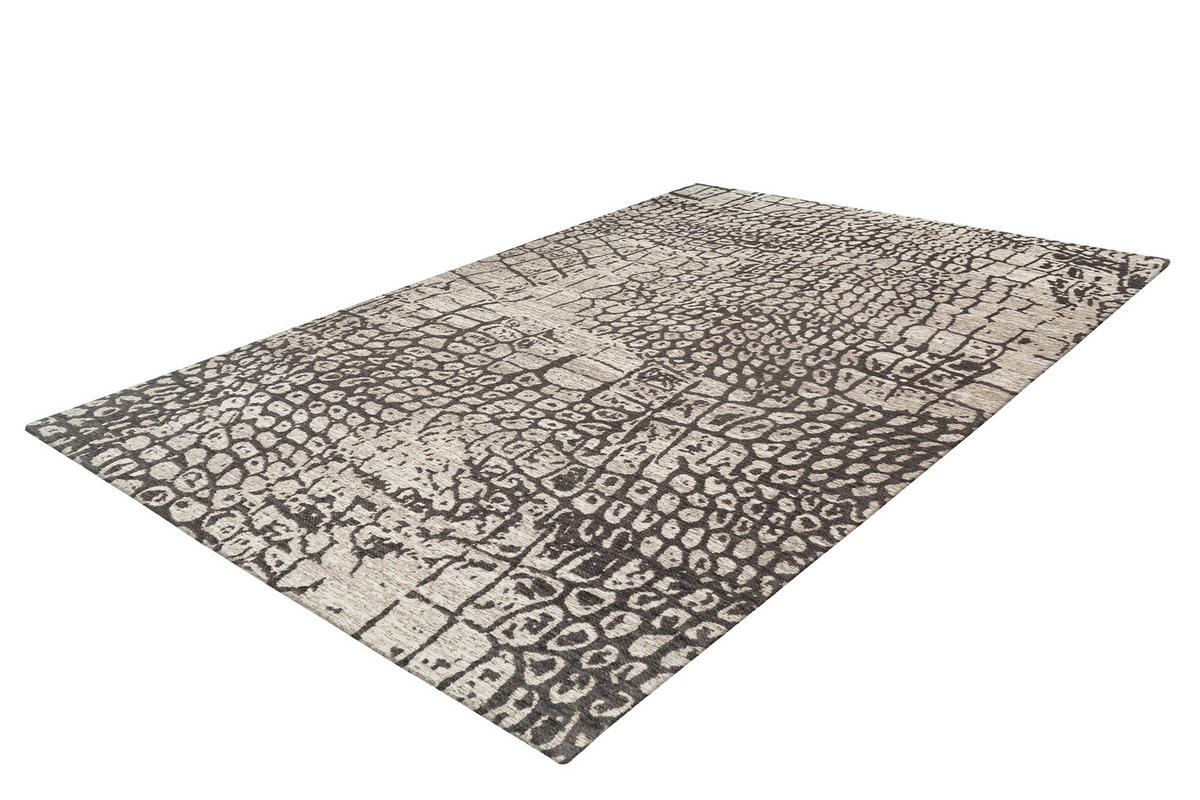 LÄUFER 80/150 cm Davis 325 Grau  - Grau, KONVENTIONELL, Textil (80/150cm)