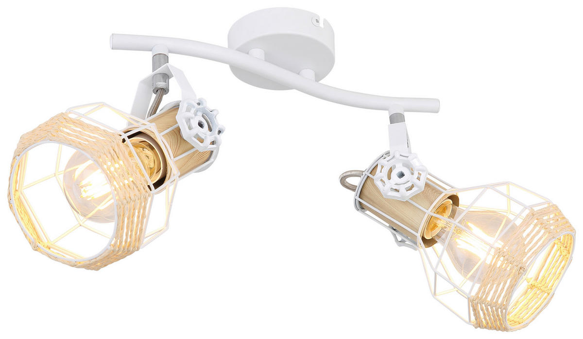STRAHLER 29,6/23/19 cm   - Naturfarben/Weiß, Basics, Metall (29,6/23/19cm) - Globo