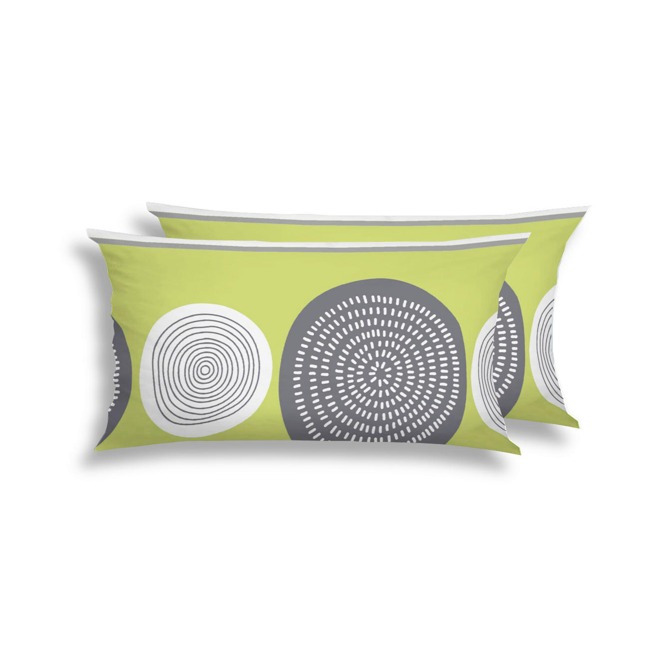 KOPFPOLSTERBEZUG 40/80 cm  - Hellgrau, Design, Textil (40/80cm) - Florella