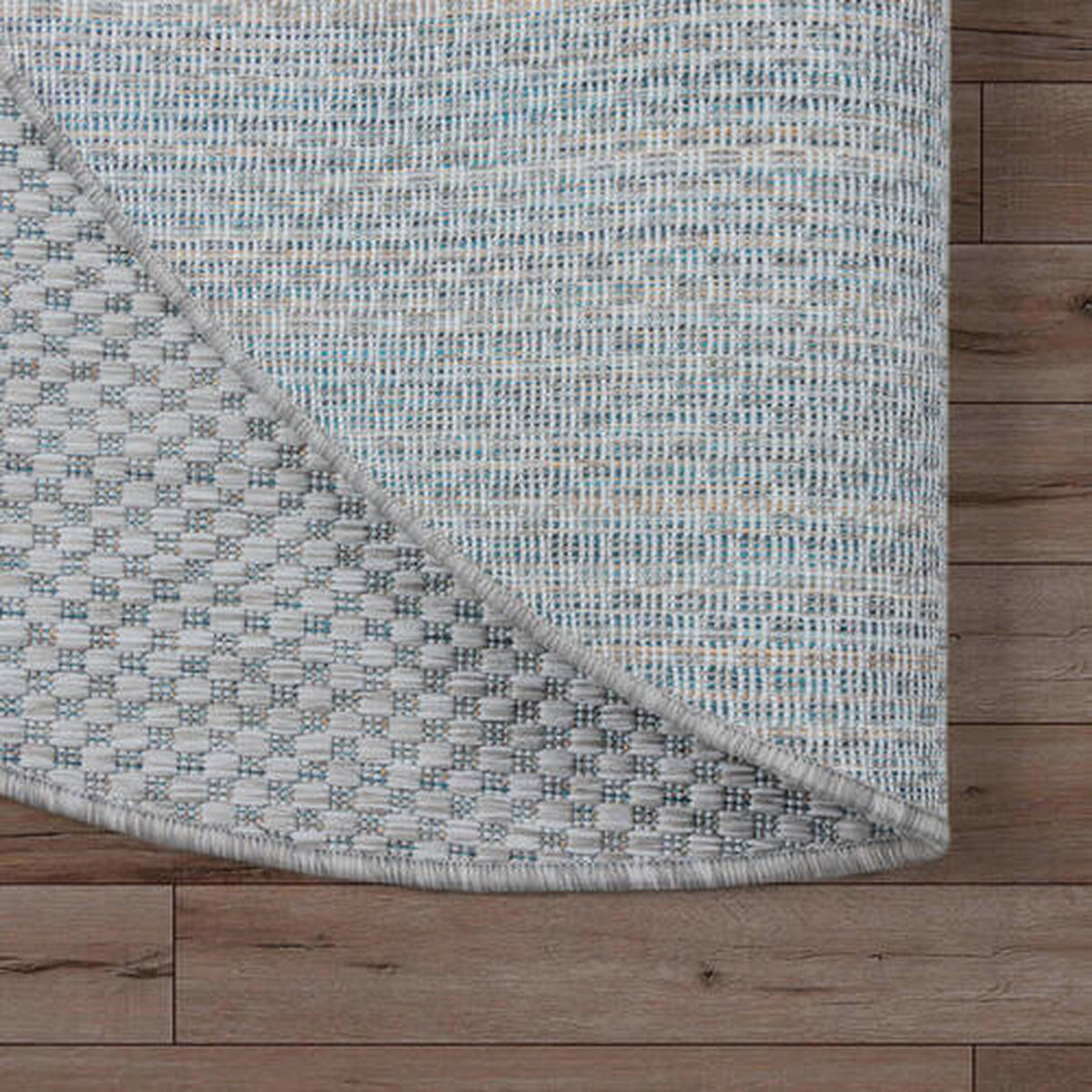 PREPROGA ZA ZUNANJO UPORABO  Melissa      200/200 cm   tkano  svetlo siva  - svetlo siva, Konvencionalno, tekstil (200/200cm)