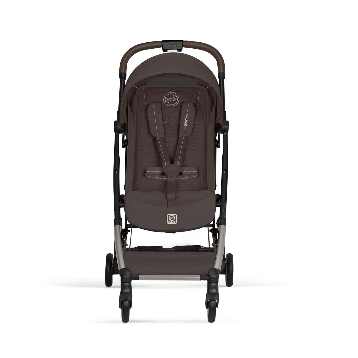 BUGGY ORFEO TPE  - Taupe/Dunkelbraun, Basics, Kunststoff/Textil (77/52cm) - cybex GOLD