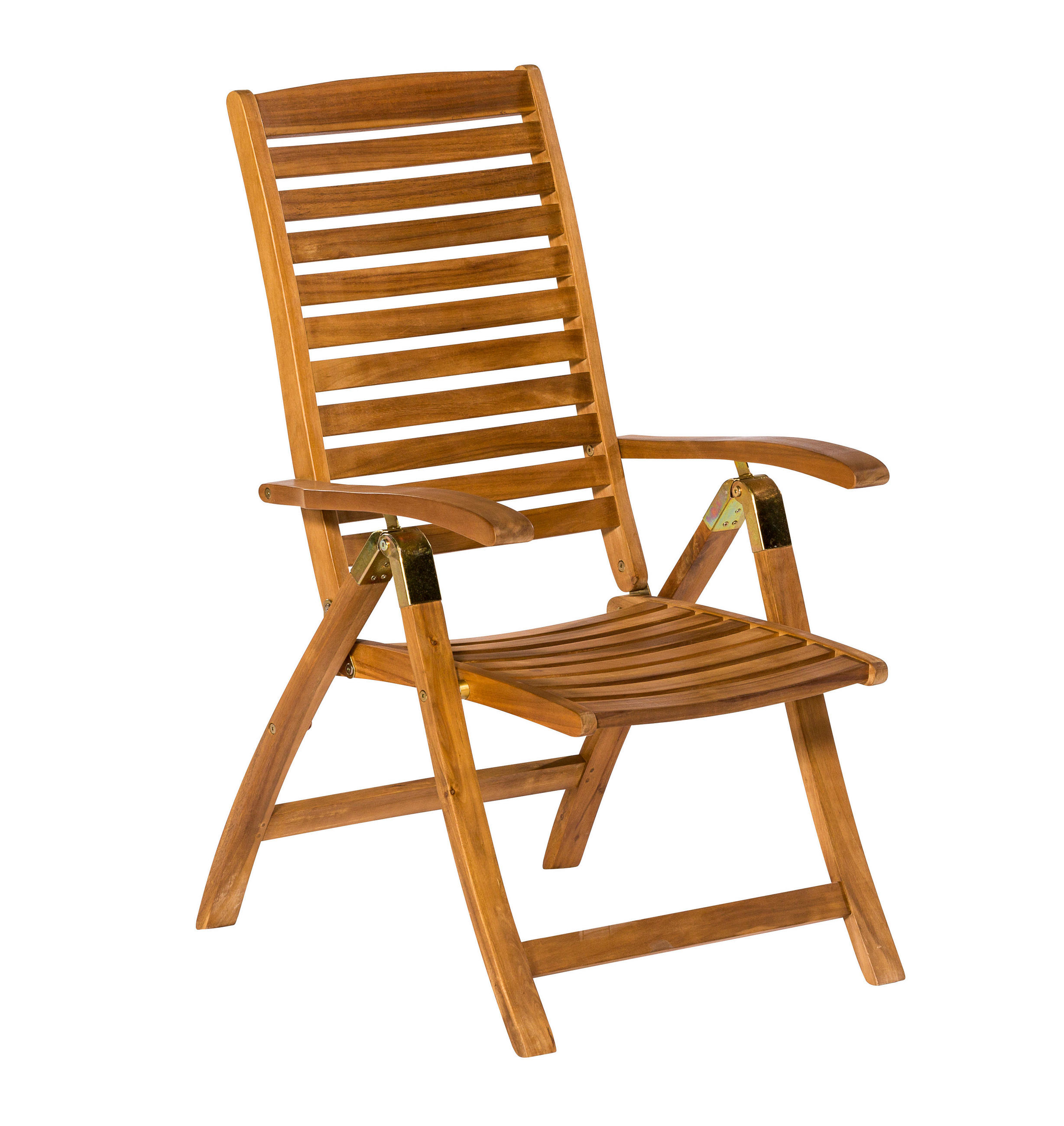 GARTENKLAPPSESSEL Akazie Akaziefarben  - Akaziefarben, ROMANTIK / LANDHAUS, Holz (63/114/95cm) - Gardenson