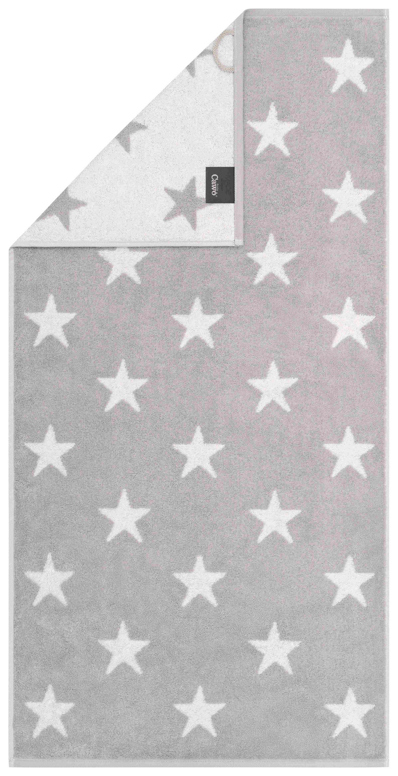 HANDTUCH New Stars Platinfarben  - Platinfarben, Basics, Textil (50/100cm) - Cawoe