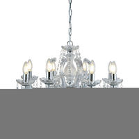 HÄNGLAMPA I KRISTALL Marie Therese 61/100 cm  - kromfärg, Klassisk, metall/glas (61/100cm)